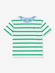 Boys-Tops-T-Shirts-Striped t-shirt for children PETIT BATEAU 