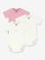 Pack of 3 baby wrap bodysuits white 