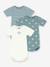 Pack of 3 short-sleeved baby bodysuits white 
