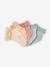 Pack of 5 Pairs of Socks for Baby Girls blush+clay beige+ecru 
