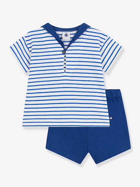 Set of 2 baby outfits ecru 