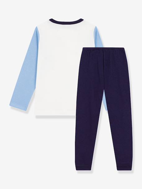 Cotton dog pyjamas for children PETIT BATEAU blue 