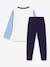 Cotton dog pyjamas for children PETIT BATEAU blue 