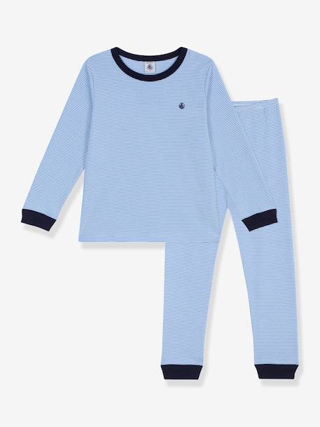 PETIT BATEAU striped pyjama set blue 