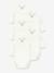 Pack of 5 PETIT BATEAU wrap bodysuits white 