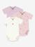 Pack of 3 crossover bodysuit in cotton for babies Petit Bateau white 