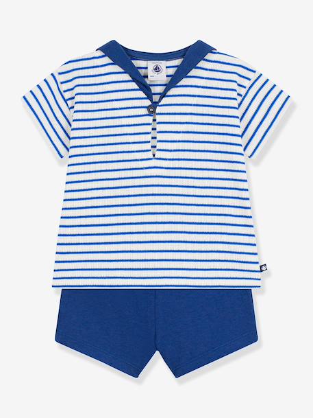 Set of 2 baby outfits ecru 