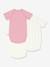Pack of 3 baby wrap bodysuits white 