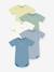 Pack of 5 cotton bodysuits Petit Bateau white 