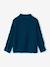 Cotton Gauze Shirt, Roll-Up Sleeves, for Boys aqua green+BLUE MEDIUM SOLID+ecru+green+petrol blue 