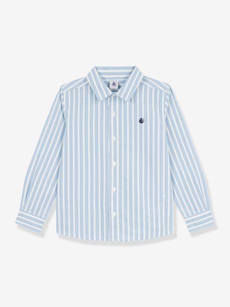 Petit Bateau kid's shirt sky blue 