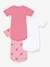 Pack of 3 short-sleeved baby bodysuits white 