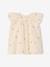 Girl's short-sleeved blouse ecru 