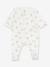 Sleepsuit for babies with a Petit Bateau print white 