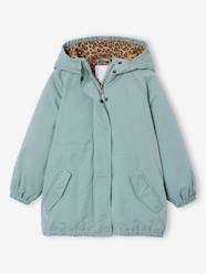 Girls-Girl's long hooded parka