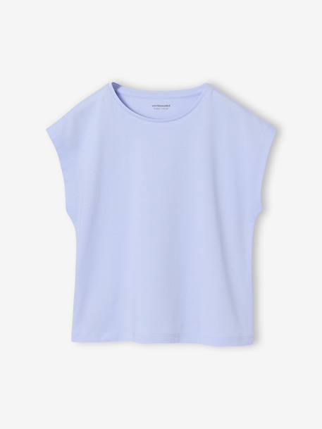 Pack of 3 girls' short-sleeved t-shirts - BASICS pale blue+rosy 