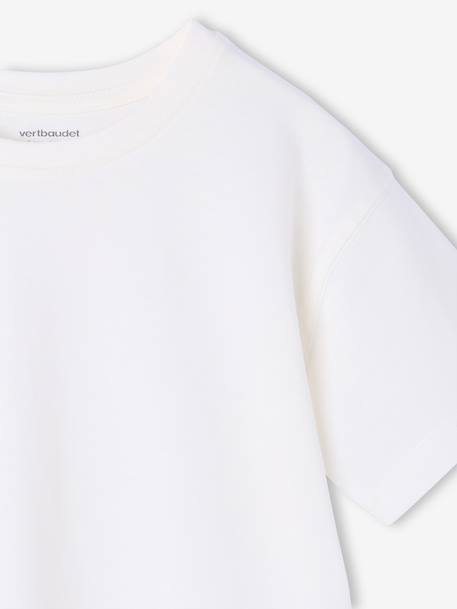 Pack of 3 plain boys' t-shirts - BASICS olive+sky blue 