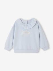 -Girl's ruffled sweatshirt 