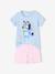 Girls' Bluey cotton pyjama shorts striped pink 