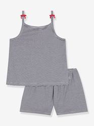 Set of Petit Bateau pyjamas with braces Girls-Set of Petit Bateau pyjamas with braces