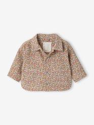 Baby-Baby girl's cotton popper jacket