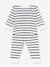 Pyjamas with heart print PETIT BATEAU ecru 