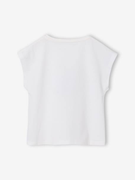 Pack of 3 girls' short-sleeved t-shirts - BASICS pale blue+rosy 