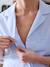 Nightie for expectant mothers with a bow sky blue 
