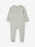 Pack of 2 sleepsuits with back opening sage green 
