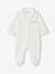 Pack of 2 Corduroy Sleepsuits with Front Opening for Babies beige+rose 