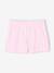Girls' Bluey cotton pyjama shorts striped pink 