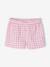 Girls' organic cotton 2-piece pyjamas rosy 