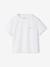 Pack of 3 Plain T-Shirts for Girls ecru+pale pink 
