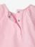 Embroidered short-sleeved T-shirt pale pink 