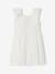 Frilly skater dress white 