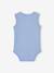 Pack of 2 sleeveless baby boy bodysuits denim blue 