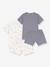 Pack of 2 PETIT BATEAU cotton pyjama shorts white 