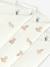 Pack of 3 Petit Bateau crossover bodysuits for babies white 