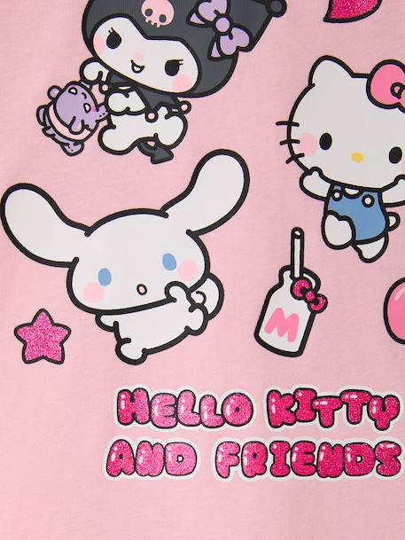 T-shirt with short sleeves Hello Kitty pale pink 
