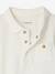 Pack of 2 Bodysuits with Polo Shirt Collar & Pocket, for Newborns ecru+sky blue 