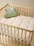 Dual Fabric Floor/Playpen Mat, Plain indigo+ochre+olive+taupe+terracotta+vanilla 
