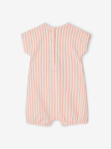 Pack of 2 Stitch playsuit bodysuits peach 