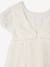 Girl's lace and tulle dress white 