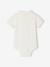 Pack of 2 Bodysuits with Polo Shirt Collar & Pocket, for Newborns ecru+sky blue 