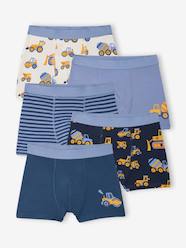 Boys-Pack of 2 boys' boxers with digger print 