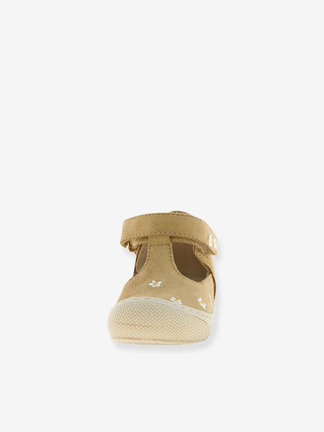 NATURINO ankle boot for children beige+lavender 