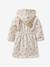 COEUR baby bathrobe, with recycled cotton printed white 