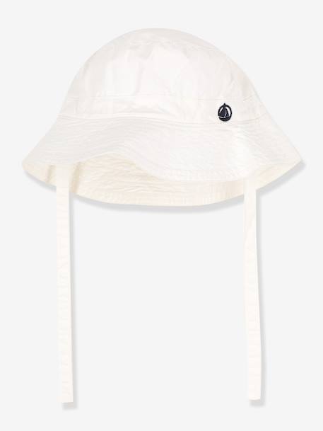Bucket hat in baby twill white 