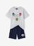 Brawl Stars pyjama short set marl grey 