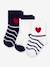 Pack of 3 pairs of baby socks navy blue 